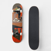 Skateboard Composition (huile sur la toile) (Recto)