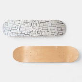 Skateboard Composition no 10, Quai et océan | Mondriaan | (Horz)