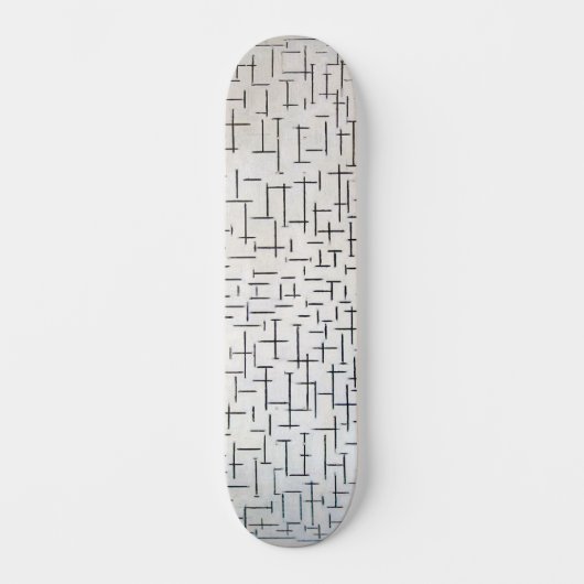 Skateboard Composition no 10, Quai et océan | Mondriaan | (Recto)