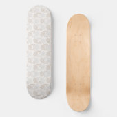 Skateboard Conception Abstraite de feuilles organiques (Recto)