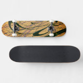 Skateboard Conception Abstraite de la jungle 2 (Horz)