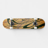 Skateboard Conception Abstraite de la jungle 2 (Horz)