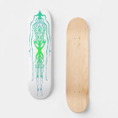 Skateboard Conception Abstraite de tatouage de poulpe tribal  (Recto)