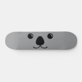 Skateboard Conception animale mignonne de visage de koala (Horz)