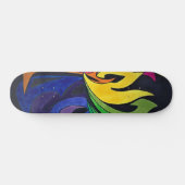Skateboard conception arc-en-ciel (Horz)