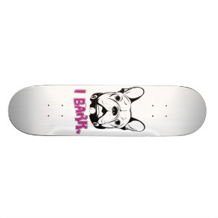 Skateboard Conception artistique de "écorce" de bouledogue