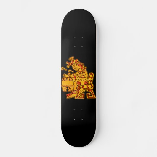 Skateboard Conception aztèque (Recto)