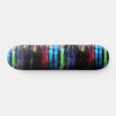 Skateboard Conception colorée de graffitis (Horz)
