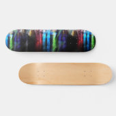 Skateboard Conception colorée de graffitis (Horz)