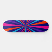Skateboard Conception colorée des roues tournantes (Horz)