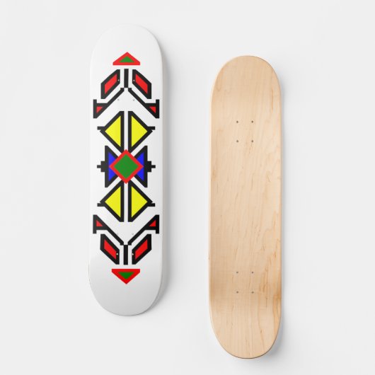 Skateboard Conception d'Apache (Recto)