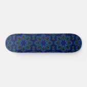 Skateboard Conception d'art de mandala géométrique abstrait c (Horz)