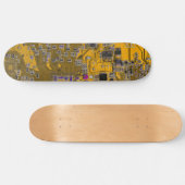 Skateboard Conception de carte de circuit imprimé PCB Orange (Horz)
