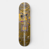 Skateboard Conception de carte de circuit imprimé PCB Orange (Recto)