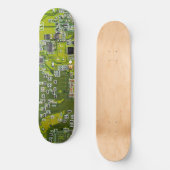 Skateboard Conception de carte de circuit imprimé PCB vert cl (Recto)