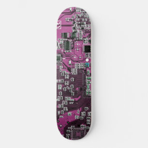 Skateboard Conception de carte de circuit imprimé PCB violet