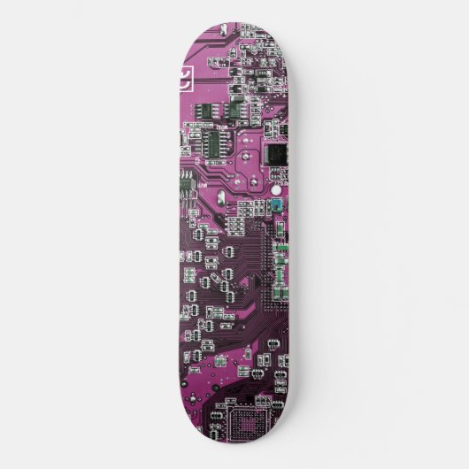 Skateboard Conception de carte de circuit imprimé PCB violet (Recto)