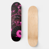 Skateboard Conception de coquille rose Nautilus (Recto)