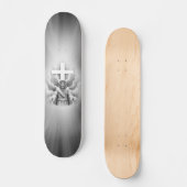 Skateboard Conception de croix de résurrection de (Recto)