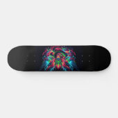 Skateboard conception de dragon au néon (Horz)