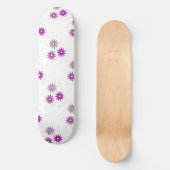 SKATEBOARD CONCEPTION DE FLEURS (Recto)