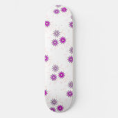 SKATEBOARD CONCEPTION DE FLEURS (Recto)
