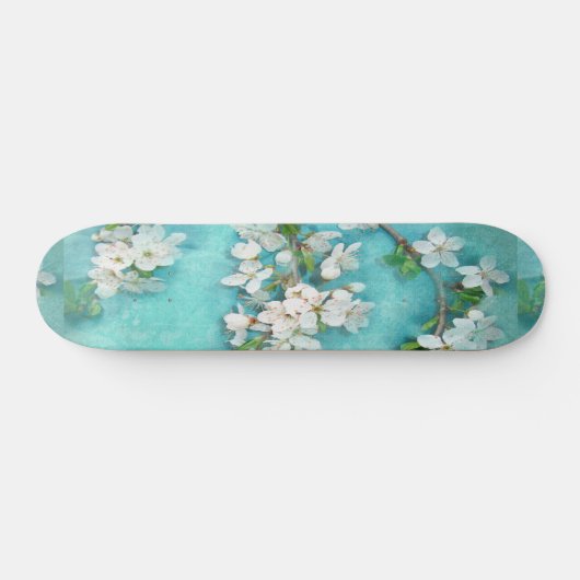 Skateboard Conception de fleurs traditionnelles - abstrait (Horz)