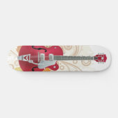 Skateboard Conception de guitare électrique (Horz)