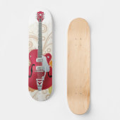 Skateboard Conception de guitare électrique (Recto)