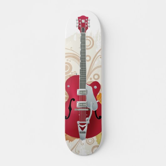 Skateboard Conception de guitare électrique (Devant)