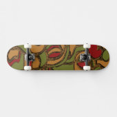 Skateboard Conception de hiéroglyphes mayas cool (Horz)