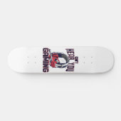Skateboard Conception de jeux avec casque (Horz)