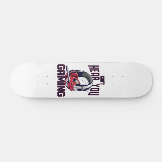 Skateboard Conception de jeux avec casque (Horz)