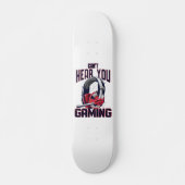 Skateboard Conception de jeux avec casque (Devant)
