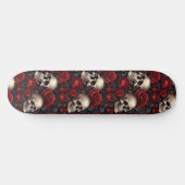Skateboard Conception de la série A Skull and Roses 10 (Horz)