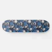 Skateboard Conception de la série A Skull and Roses 12 (Horz)