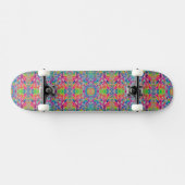 Skateboard Conception de pistes néon colorées mignonnes (Horz)