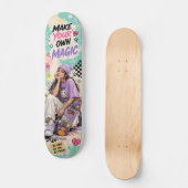 Skateboard Conception de planche à roulettes pour filles colo (Recto)