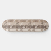 Skateboard Conception de rayures de papillon de terre neutre (Horz)