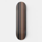 Skateboard Conception de rayures de terres boisées de forêt s (Recto)