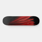 Skateboard Conception de rouge et de noir (Horz)
