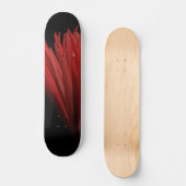 Skateboard Conception de rouge et de noir (Recto)