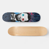 Skateboard Conception de rue de circuit technologique d'art p (Horz)