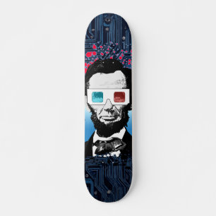Skateboard Conception de rue de circuit technologique d'art p