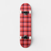 Skateboard Conception de tartan (Recto)