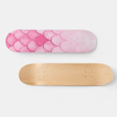 Skateboard Conception de texture à motif d'écailles de sirène (Horz)