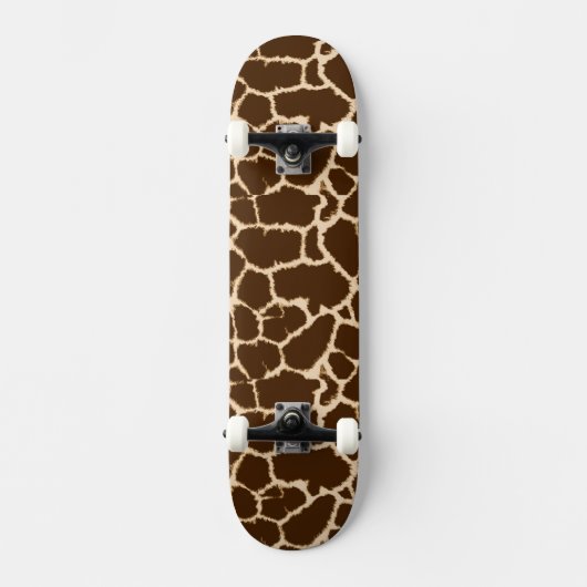 Skateboard Conception d'impression de girafe (Recto)