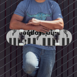 Skateboard Conception du clavier de piano