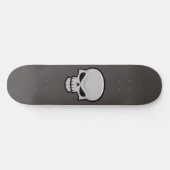 Skateboard Conception du crâne mal (Horz)