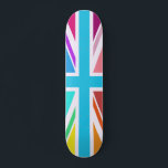 Skateboard Conception d'un drapeau/d'un Jack - Multicolore<br><div class="desc">Union Flag (aussi connu sous le nom d'Union Jack),  drapeau britannique dans un spectre de couleurs.</div>